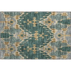 Premium Machine Washable Mayfield AMF748 Cactus 1'8" x 2'6" Rug