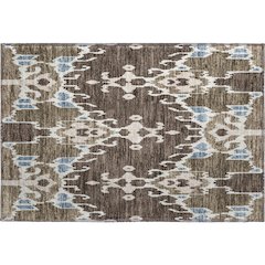 Premium Machine Washable Mayfield AMF748 Fudge 1'8" x 2'6" Rug