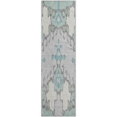 Premium Machine Washable Mayfield AMF748 Mint 2'3" x 7'6" Runner Rug