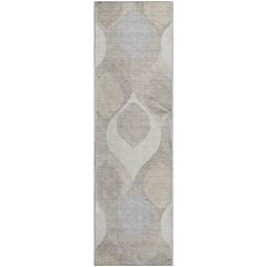Premium Machine Washable Mayfield AMF749 Ivory 2'3" x 7'6" Runner Rug