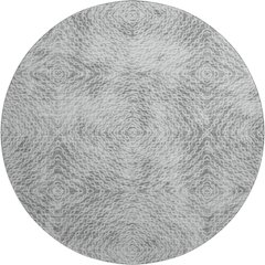 Premium Machine Washable Mayfield  Ash 8' x 8' Round Rug