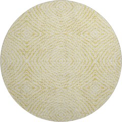 Premium Machine Washable Mayfield  Gilded 8' x 8' Round Rug