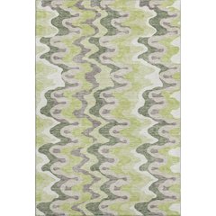 Premium Machine Washable Mayfield AMF750 Aloe 2'6" x 3'10" Rug