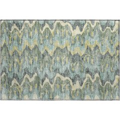 Premium Machine Washable Mayfield AMF750 Sage 1'8" x 2'6" Rug