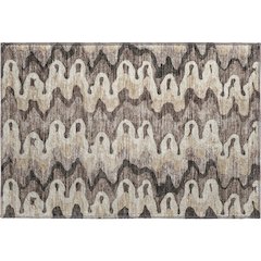 Premium Machine Washable Mayfield AMF750 Taupe 1'8" x 2'6" Rug