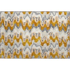 Premium Machine Washable Mayfield AMF750 Terracotta 1'8" x 2'6" Rug