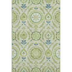 Premium Machine Washable Mayfield AMF751 Aloe 2'6" x 3'10" Rug