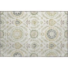Premium Machine Washable Mayfield AMF751 Ivory 1'8" x 2'6" Rug
