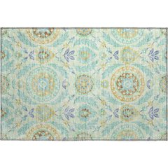 Premium Machine Washable Mayfield AMF751 Mint 1'8" x 2'6" Rug