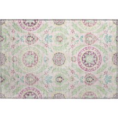 Premium Machine Washable Mayfield AMF751 Pink 1'8" x 2'6" Rug