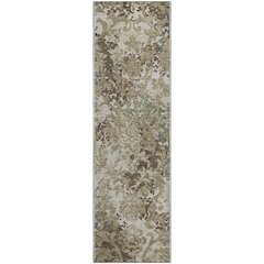 Premium Machine Washable Mayfield AMF752 Beige 2'3" x 7'6" Runner Rug