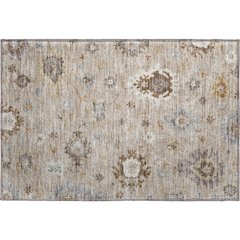 Premium Machine Washable Mayfield AMF753 Taupe 1'8" x 2'6" Rug