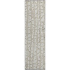 Premium Machine Washable Mayfield AMF754 Beige 2'3" x 7'6" Runner Rug