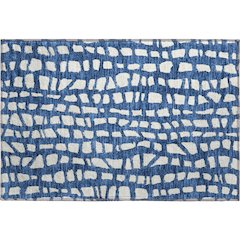 Premium Machine Washable Mayfield AMF754 Navy 1'8" x 2'6" Rug