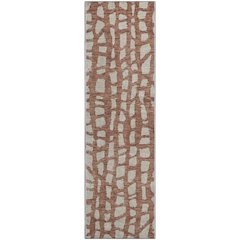 Premium Machine Washable Mayfield AMF754 Paprika 2'3" x 7'6" Runner Rug