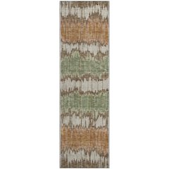 Premium Machine Washable Mayfield AMF755 Chocolate 2'3" x 7'6" Runner Rug