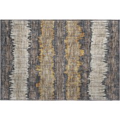 Premium Machine Washable Mayfield AMF755 Fudge 1'8" x 2'6" Rug