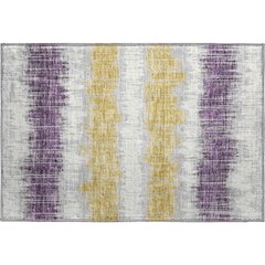 Premium Machine Washable Mayfield AMF755 Silver 1'8" x 2'6" Rug
