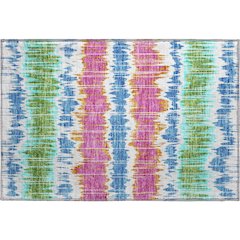 Premium Machine Washable Mayfield AMF755 White 1'8" x 2'6" Rug