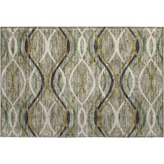 Premium Machine Washable Mayfield AMF757 Taupe 1'8" x 2'6" Rug