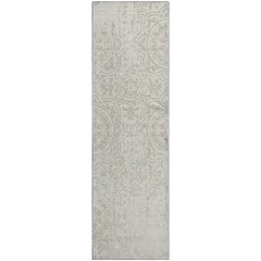 Premium Machine Washable Mayfield AMF758 Ivory 2'3" x 7'6" Runner Rug