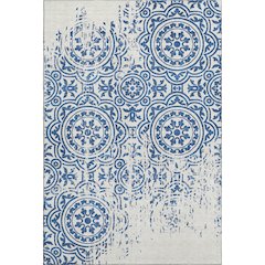 Premium Machine Washable Mayfield AMF758 Navy 2'6" x 3'10" Rug