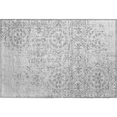 Premium Machine Washable Mayfield AMF758 Silver 1'8" x 2'6" Rug