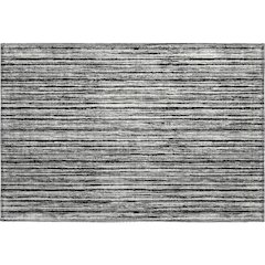 Premium Machine Washable Mayfield AMF760 Black 1'8" x 2'6" Rug