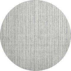 Premium Machine Washable Mayfield AMF760 Gray 8' x 8' Round Rug