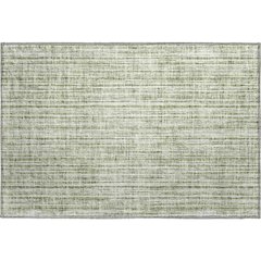 Premium Machine Washable Mayfield AMF760 Green 1'8" x 2'6" Rug