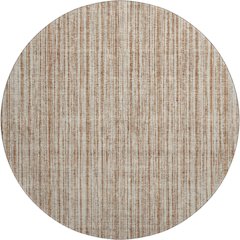 Premium Machine Washable Mayfield AMF760 Paprika 8' x 8' Round Rug