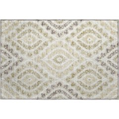 Premium Machine Washable Mayfield AMF761 Beige 1'8" x 2'6" Rug