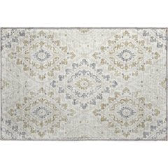 Premium Machine Washable Mayfield AMF761 Ivory 1'8" x 2'6" Rug