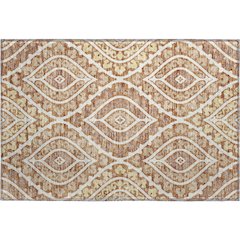 Premium Machine Washable Mayfield AMF761 Paprika 1'8" x 2'6" Rug