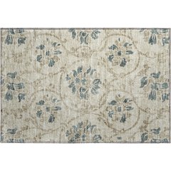 Premium Machine Washable Mayfield AMF762 Beige 1'8" x 2'6" Rug