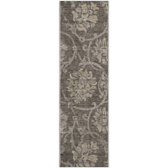 Premium Machine Washable Mayfield AMF762 Brown 2'3" x 7'6" Runner Rug