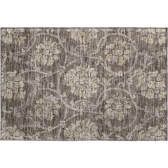 Premium Machine Washable Mayfield AMF762 Brown 1'8" x 2'6" Rug
