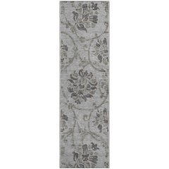 Premium Machine Washable Mayfield AMF762 Gray 2'3" x 7'6" Runner Rug