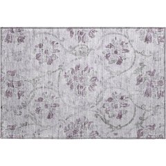 Premium Machine Washable Mayfield AMF762 Lavender 1'8" x 2'6" Rug