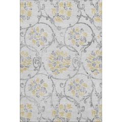 Premium Machine Washable Mayfield AMF762 Silver 2'6" x 3'10" Rug