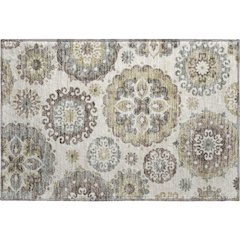 Premium Machine Washable Mayfield AMF763 Beige 1'8" x 2'6" Rug