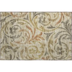 Premium Machine Washable Mayfield AMF764 Beige 1'8" x 2'6" Rug