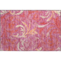 Premium Machine Washable Mayfield AMF764 Blush 1'8" x 2'6" Rug