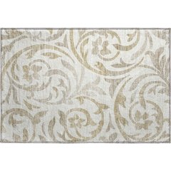 Premium Machine Washable Mayfield AMF764 Ivory 1'8" x 2'6" Rug
