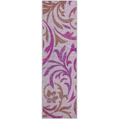Premium Machine Washable Mayfield AMF764 Lavender 2'3" x 7'6" Runner Rug