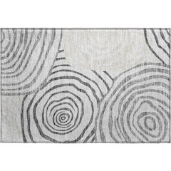 Premium Machine Washable Mayfield AMF765 Gray 1'8" x 2'6" Rug