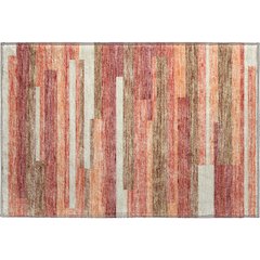 Premium Machine Washable Mayfield AMF766 Coral 1'8" x 2'6" Rug