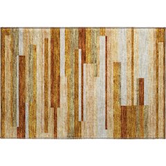 Premium Machine Washable Mayfield AMF766 Paprika 1'8" x 2'6" Rug