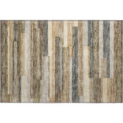 Premium Machine Washable Mayfield AMF766 Taupe 1'8" x 2'6" Rug