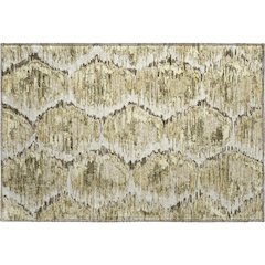 Premium Machine Washable Mayfield AMF767 Taupe 1'8" x 2'6" Rug